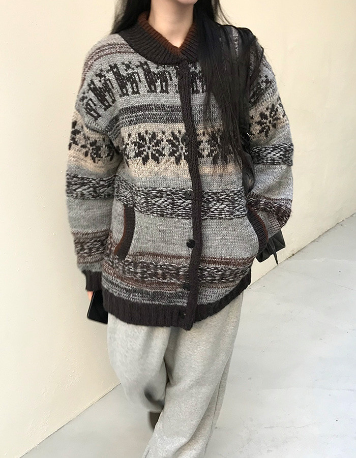 Áo len đan Bắc Âu