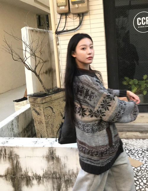 Áo len đan Bắc Âu 0